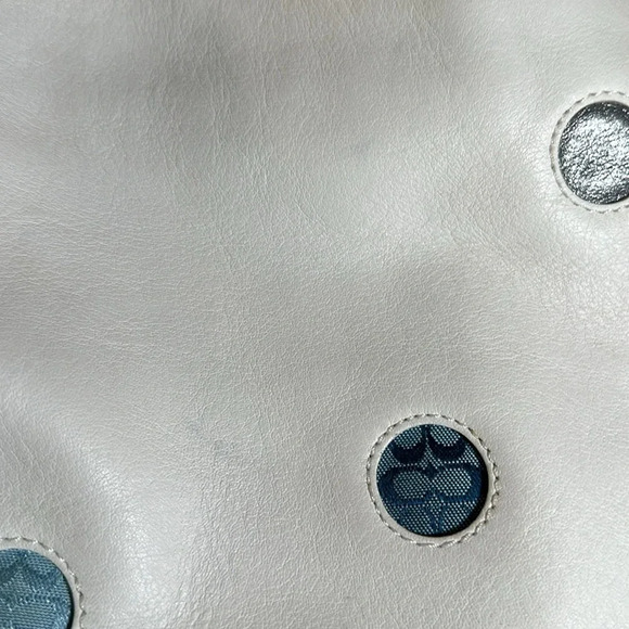 Coach polkadot handbag - Picture 9 of 12